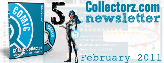 Collectorz.com Newsletter February 2011