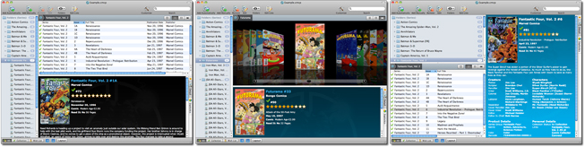 Comic Collector for Mac OS X - Features