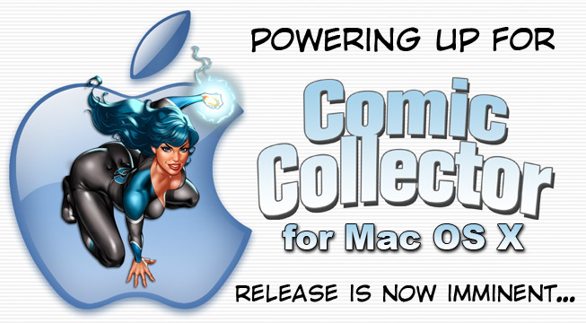 CeCe is powering up for Comic Collector 5 for Mac OS X release