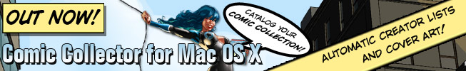 Comic Collector for Max OS X is live!